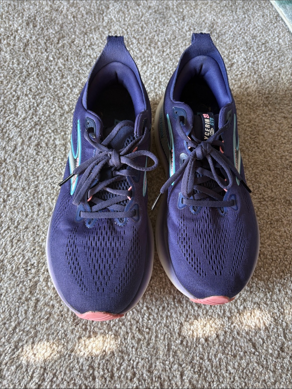 Women's Brooks Glycerin Blue Running Shoes